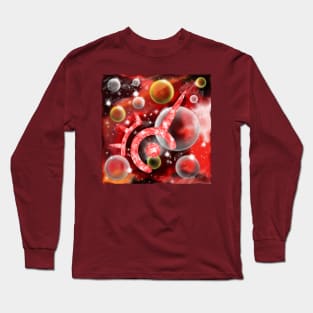 Red Mage Galaxy Long Sleeve T-Shirt